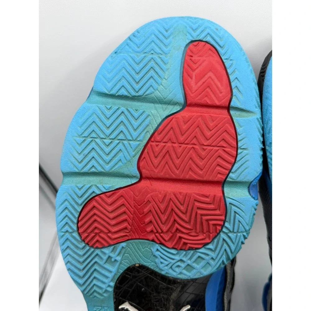 Jordan CP3.VI 2012 Metallic Silver Blue Glow Black Men's 535807-021 Size 12